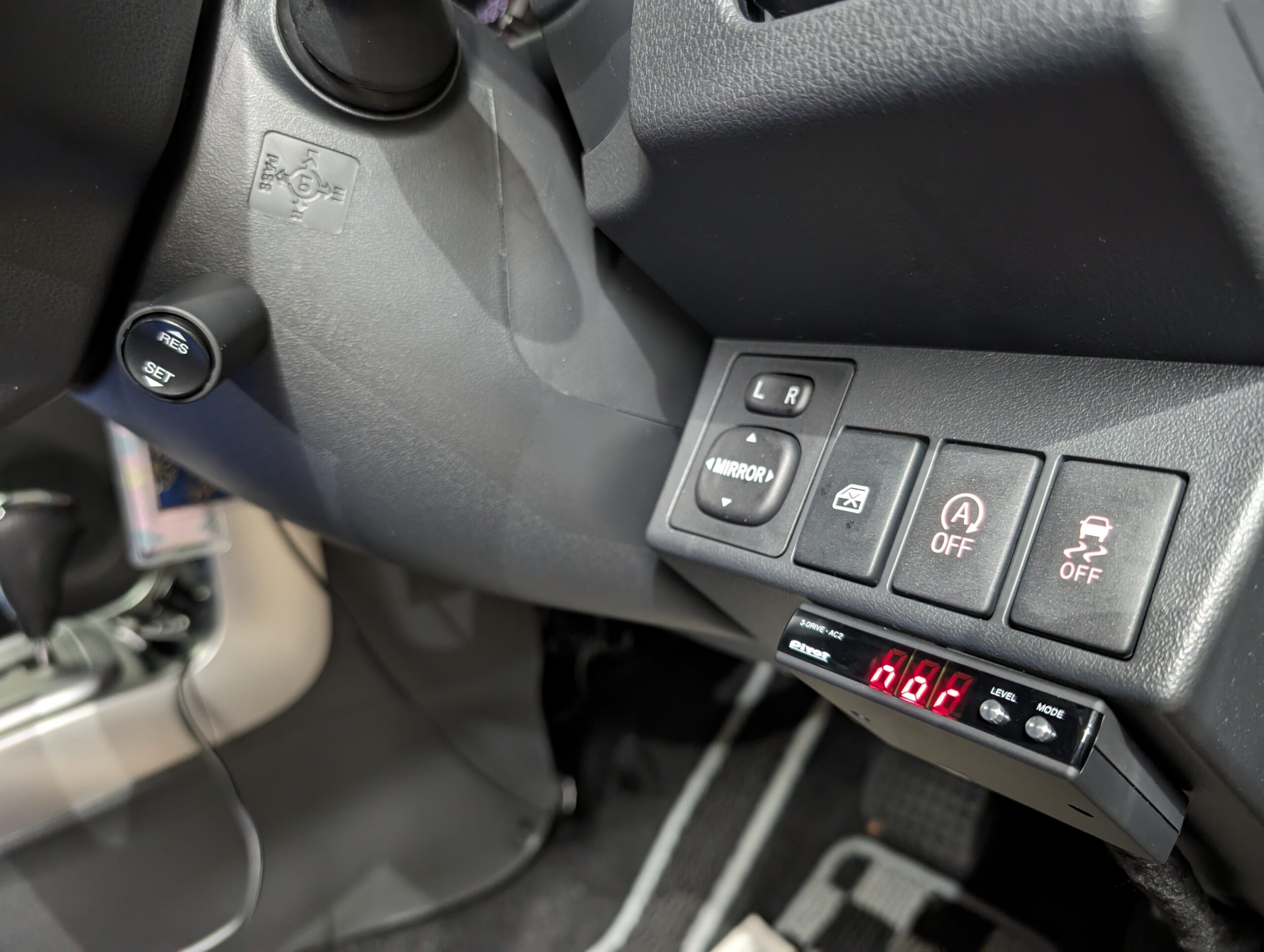 LA400Kコペン クルーズコントロール取り付け 愛知県